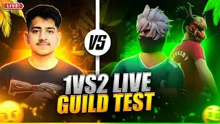 Hardest Guild test Live 🔥Guild test with Facecam | Free fire Live