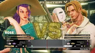 SFV Champion Edition 🔥 4murasame (ROSE) Vs No_Name (VEGA) 🔥 Online Match's 05-24-2023