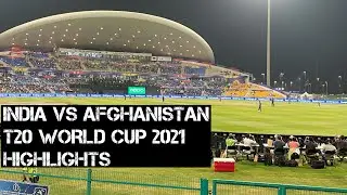 India vs Afghanistan T20 WORLD CUP Highlights //India won by 66 runs