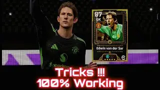 1800 coins Trick | The Ice Rabbit 🐇 Edwin Van Der Ser 107 Rated GK Review in eFootball 26 Mobile