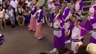 日本の祭り 阿波おどり 東京の粋・ひょっとこ連（２０１４）　Hyottoko communication with Chic-Tokyo