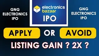 GNG ELECTRONICS IPO REVIEW | Ipo analysis  | listing gain & gmp