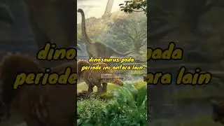 DINOSAURUS PERIODE KAPUR #shorts #zura #dinosaurus #yearofyou