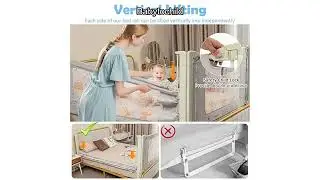 BABY JOY Bed Rail Review: Keep Toddlers Safe and Sleep Stress-Free Tonight.