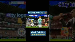Manchester City kits and logo DLS 25 #phonk #shorts #shortsfeed #kits #dls25 #dls #manchestercity