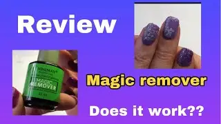 Magic Remover- REVIEW - vinimay Gel Polish Remover