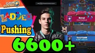 Royal   vs  Makarious | Makarious  Mortar Hog 6600+  ladder Push - Clash Royale