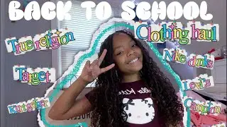 2025 - 2026 Back to School haul for 6th grade! ~| (target , true religion , kurt geiger , etc&hellip;&hellip;)