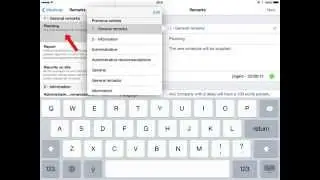 Meeting minutes in Archipad
