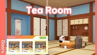 Escape Room Tea Room Walkthrough (GBFinger Studio) | 脱出ゲーム DOORS 謎解きパズルゲーム集