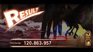 7K: Guild Raid - Gelidus lvl 8 ft. Evan 121M