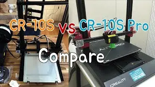 Compare Cr-10s vs Cr-10s pro 3D printer
