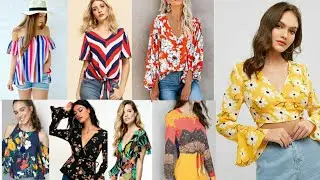 40 latest new top design for girls/stylish tops
