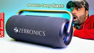ZEB-Axon 200 Bluetooth Speaker Review ⚡ A Game-Changer in Portable Audio