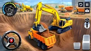 🚧  JCB City Road Construction Simulator 3D🚧 - Android Gameplay @Gaming2.999