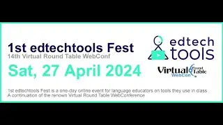 Kick-off and welcome - 1st edtechtools Fest/ VRTWEBCONF