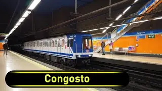 Metro Station Congosto - Madrid 🇪🇸 - Walkthrough 🚶