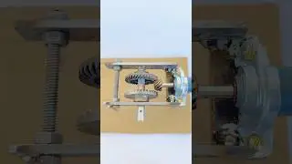 Gear mechanism . Dc motor | #dcmotor #shortvideo #rotation #gear #school #automobile#motor #1billion