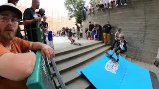 RAW SKATEBOARDING | Euro Gap at the library | Streetyle Open 2025 |