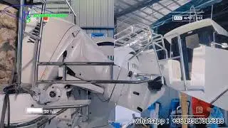 Install engine guard rails on boats. | MS Shipbuilding