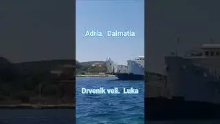 Adria. Drvenik veli. &Scaron;oltanka.  Dalmatia #jadrolinija