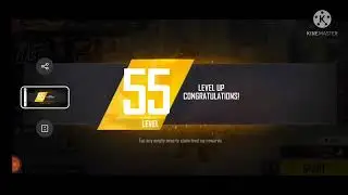 Finally i reach to 55 level in free fire💕😊.#Freefire#55level
