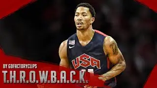Derrick Rose IS BACK, Full Highlights 2014.08.01 USA Team Showcase - 8 Pts, Vintage!