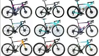 As Bikes das equipes profissionais de Ciclismo World Tour 2021