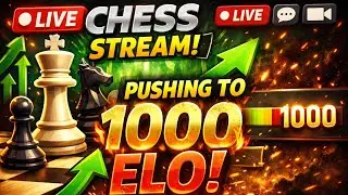 Chess live! Rank pushing Day 16 #chess