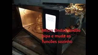 Micro ondas Brastemp Ative doidåo acionando funções e bipando sozinho.