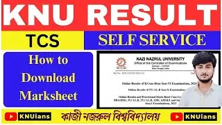 How to Check and Download KNU Even Semester Results | Kazi Nazrul University | KNUians