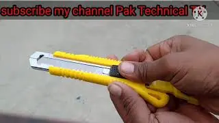 How To Utility Cutter Fengxing Knife Tools | Pak Technical TV