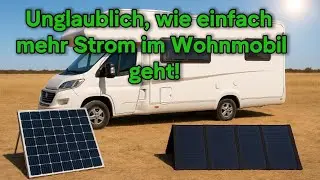 Zusatzmodul anschließen – mehr Power in Minuten! Auch für Faltpanel
