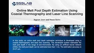 Online melt pool depth estimation using coaxial thermography and laser line scanning