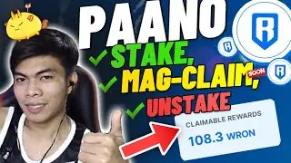 HOW TO FARM, STAKE, UNSTAKE, CLAIM (coming soon) RONIN (RON) TOKEN ON KATANA | AXIE INFINITY
