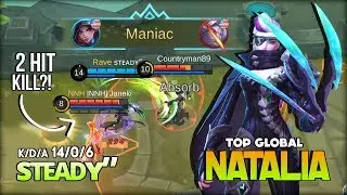 Hide and KIll! Maniac Natalia with Perfect Gameplay by sᴛᴇᴀᴅʏ&rdquo; Top Global Natalia S9 ~ MLBB