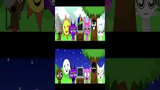 Sprunki Babies Day VS Night Time