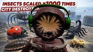 Monsters vs Giant Insects