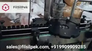Automatic #Syrup Filling and #Capping Machine, #liquidfilling - Filsilpek - +919054294961