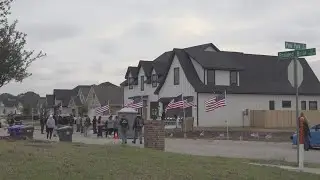 Veteran receives keys to brand-new mortgage-free home in Woodway