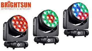 12x40W RGBW 4in1 Wash Led Moving Head Light