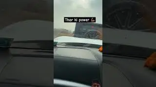 Thar to thar he ha 😱 Accident #sgorts #thar #breeze #mahindra #viral #trending