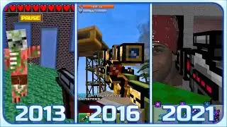 Evolution of Pixel Gun Games 2013-2025
