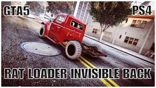 gta5 how to get invisible back on rat loader glitch (still working)
