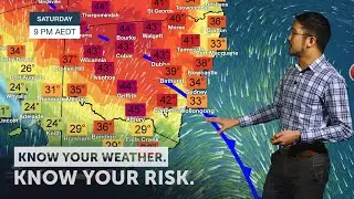 Severe Weather Update: dangerous fire weather conditions 3 January 2020