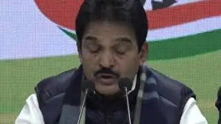KC Venugopal addresses media on Congress Working Committee Meeting