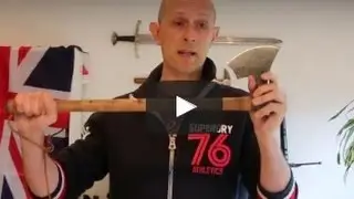 Discussing medieval battle axes and their use