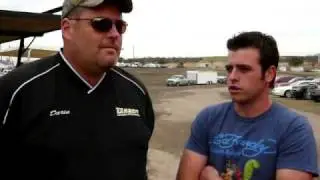 Sam Hafertepe Jr being interviewed by DarinShort.com
