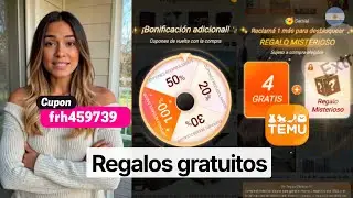 🎁 Cup&oacute;n TEMU Argentina | Regalos Gratis y Productos Gratis en TEMU ✨