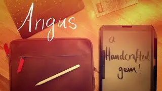 Pack & Smooch - Angus Case for the iPad Pro: A Handcrafted Gem!